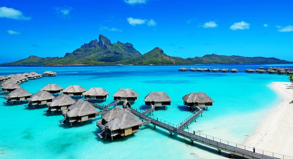 Bora Bora Four Seasons OVerwater Bungalows