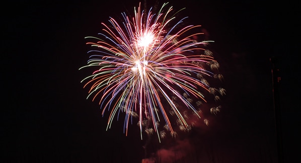 New Years Eve Fireworks Panama City Florida