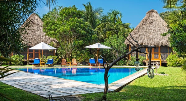 Turtle Inn Pool Belize