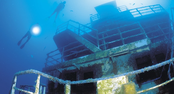 Anthony's Key Resort Ship Wreck Dive
