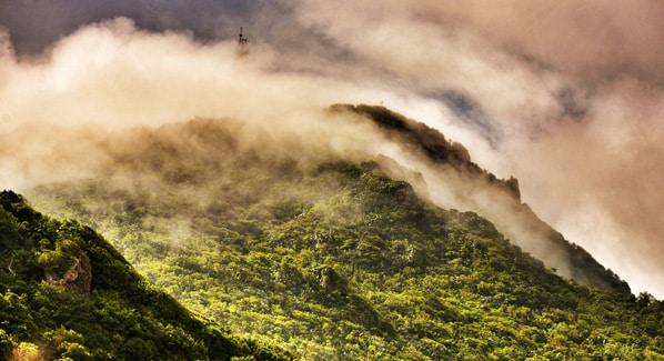 Saba Mountain Scenery