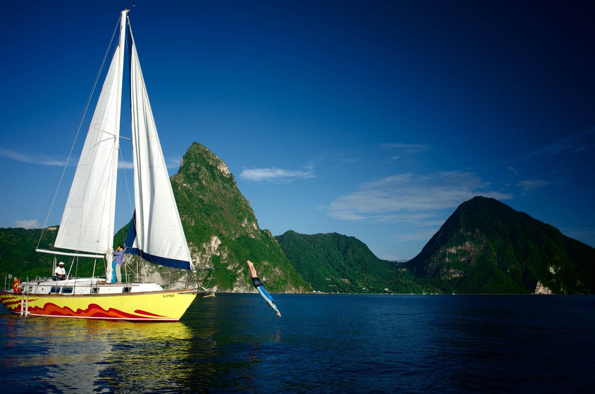 st lucia sailing