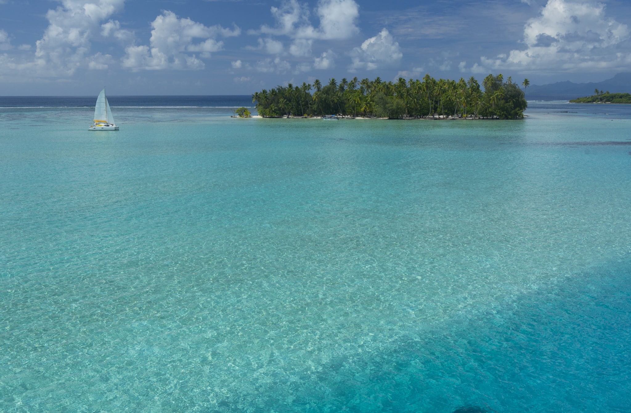 Tahiti Sailboat