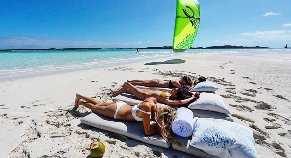 Exumas Bahamas Kite Boarding