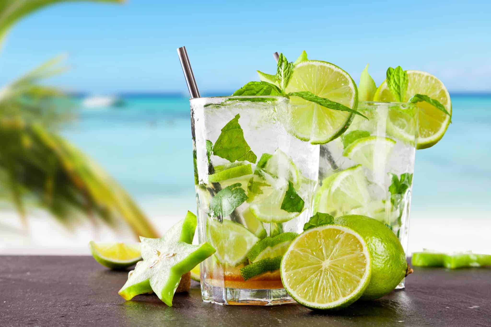 Mojito by the beach
