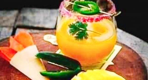 Four Seasons Nevis Spicy Margarita