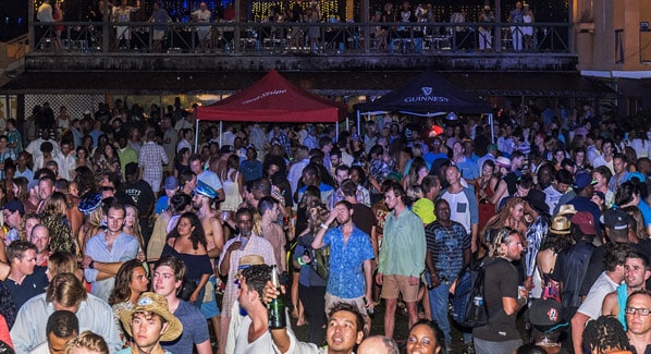 Jost Van Dyke BVI Foxys New Years