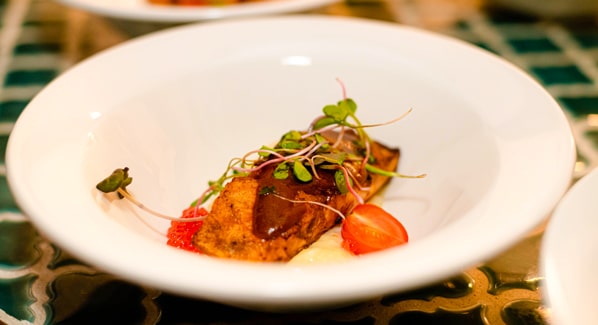 Plated Fish Anguilla