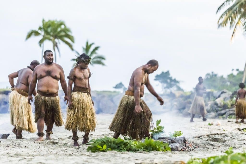 Fiji firewalkers