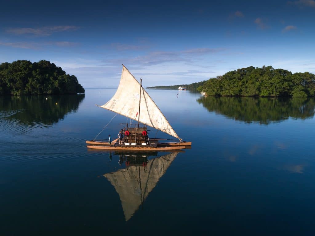 Fiji Drua Sailing